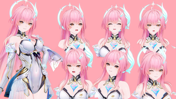 [1月] Aemeath headmod + outfit