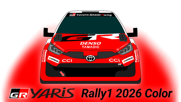 GR YARIS Rally1 2026年新リバリー