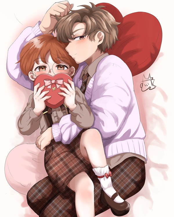 バレンタイン撮影