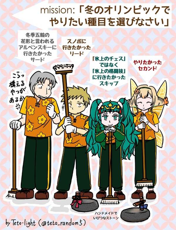 【FEH】チャド＆ケンプフ 冬季オリンピックらくがきなど