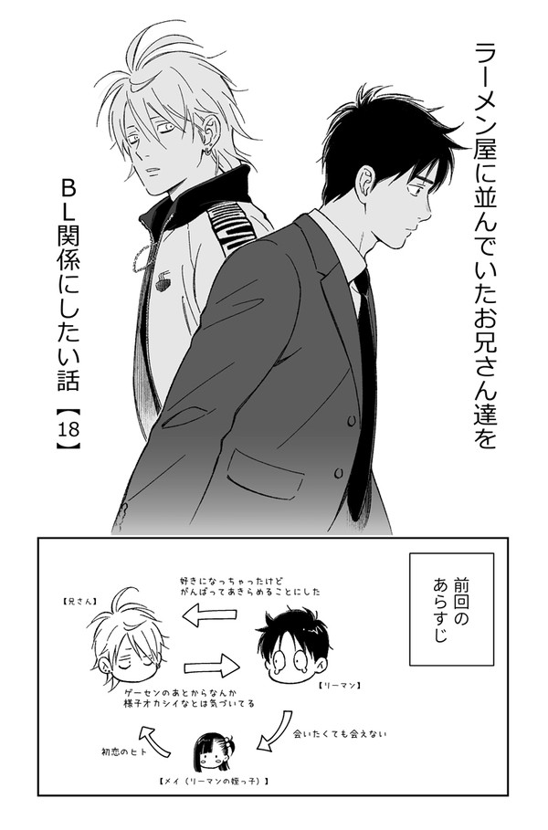 【18】ラーメン屋に並んでいたお兄さん達をBL関係にしたい話