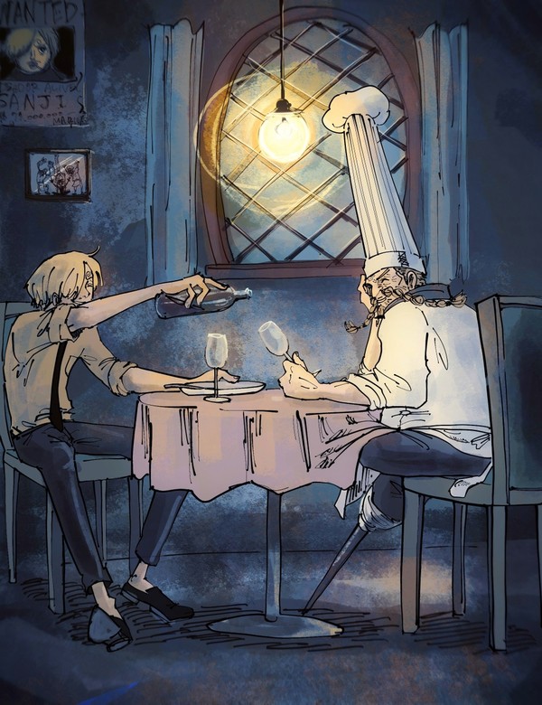 サンジとゼフ
