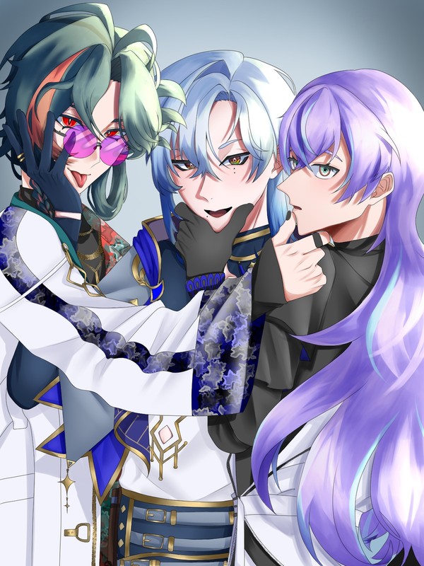 怪しい三人組