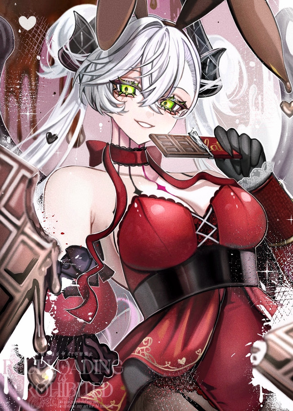 バレンタインバニーリリス🤍