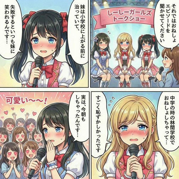 おねしょ萌え漫画34