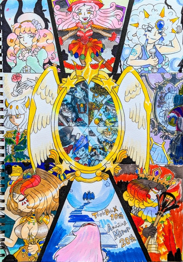 【擬カビ】鏡20th&トリデラ10th