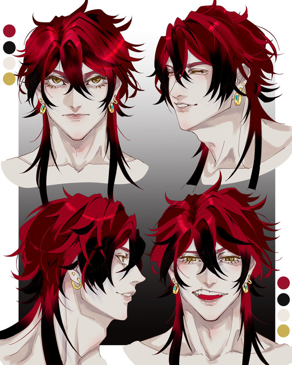 創作男子サンプル