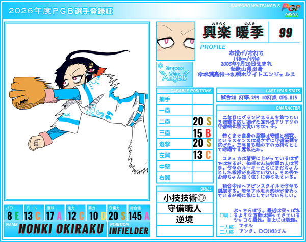 【PGB】興楽暖季【2026】