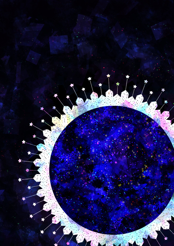 小説表紙素材案 星空案