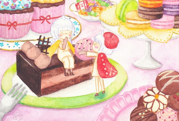 ♡チョコをどうぞ♡