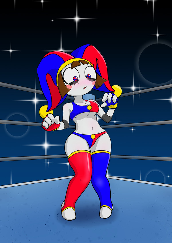 Pomni joining the fight!