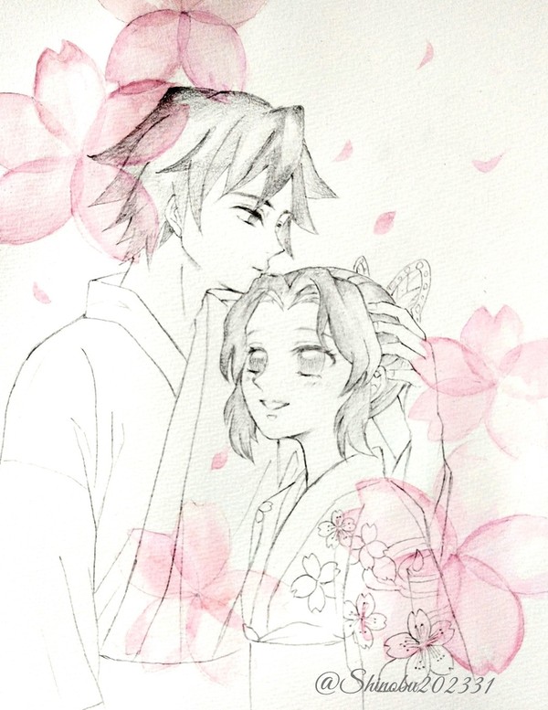 桜の中で 生存if
