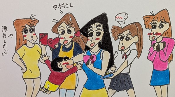 アニメに登場しなくなったキャラも加えて