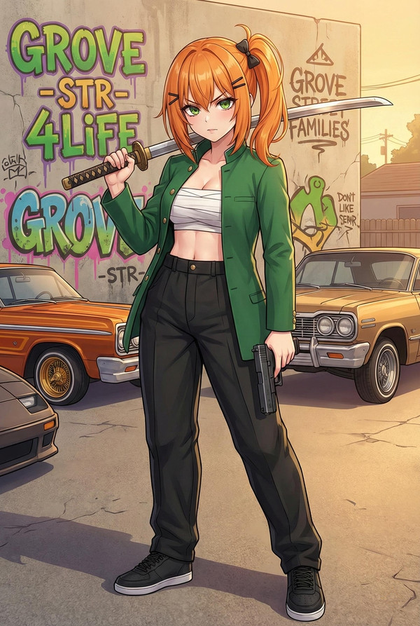 ハミクリ × GTA:SA - 縄張り争い