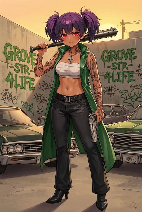 最凶の小梅：Grove Street 4 Life