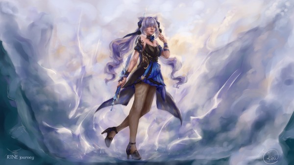 Fanart: Keqing (Genshin Impact)