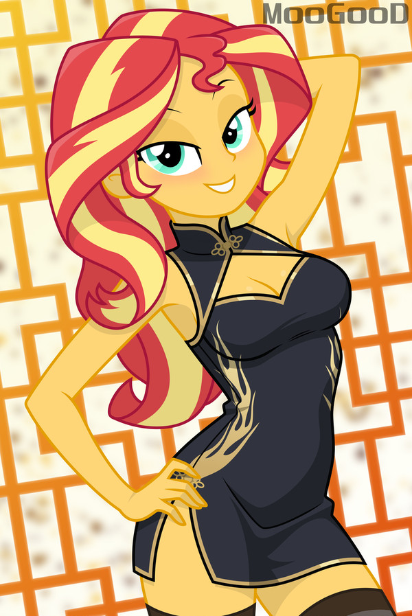Chinese New Year Sunset Shimmer