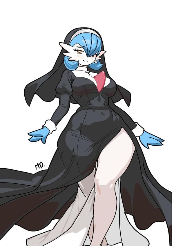 (commission) Nun gardevoir