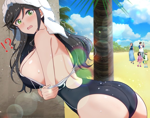 競泳水着金目さん