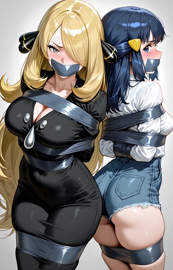 Pokegirls bondage