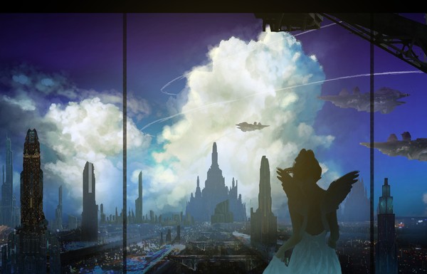 空の玄関