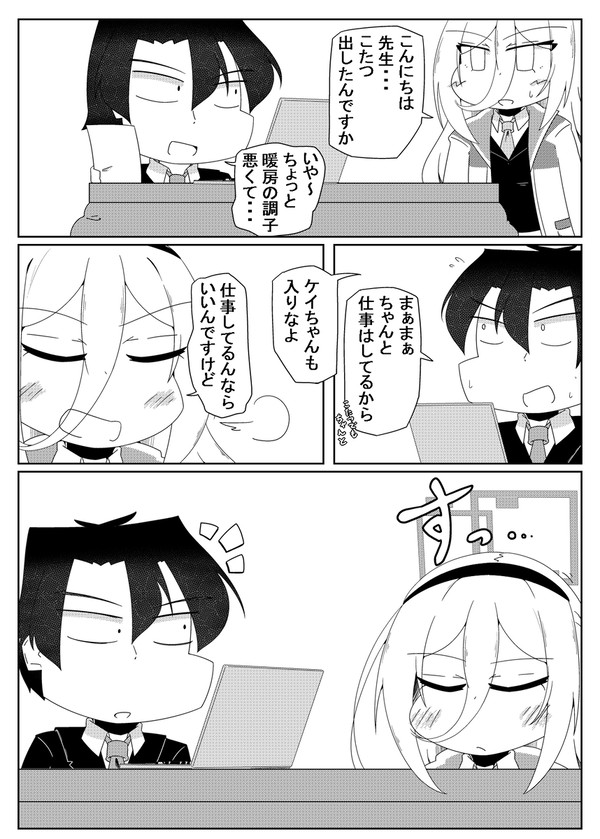 ケイと炬燵
