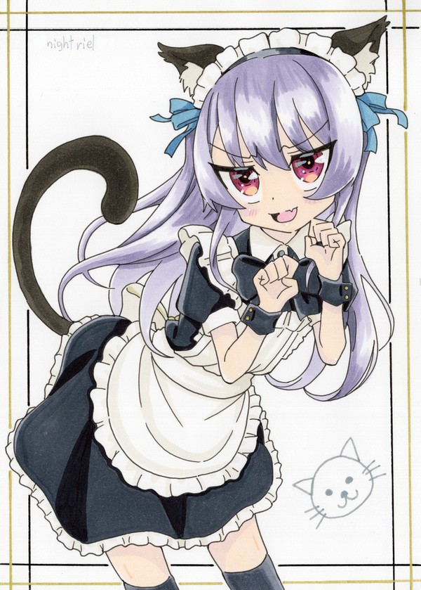 猫耳メイドちゃん