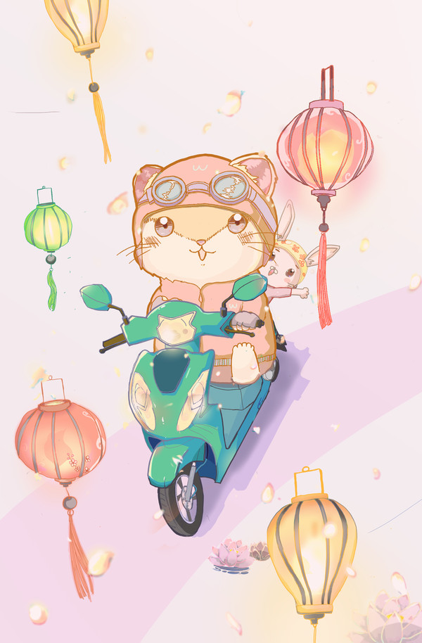 たびはむ