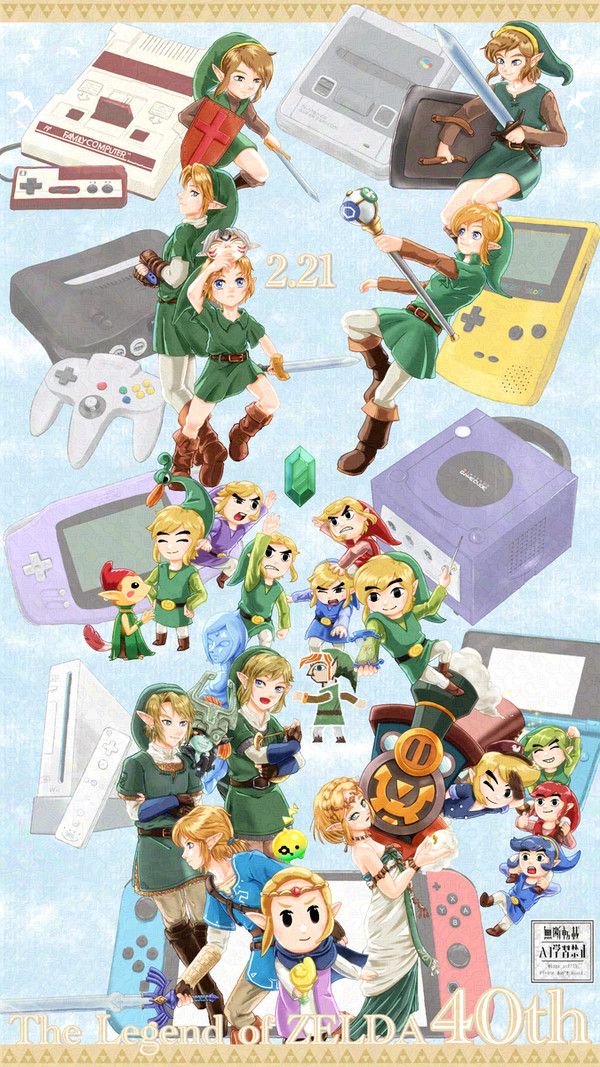 ㊗️ゼルダの伝説40周年!!㊗️