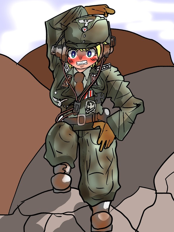 ドイツ国防軍突撃砲兵将校さん