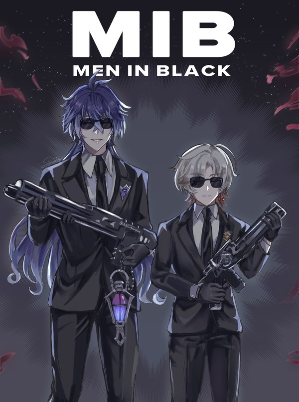 ンズイル×MIB パロ🕶️🕯️🪶