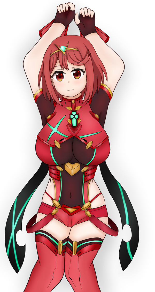 ホムラのお腹で...