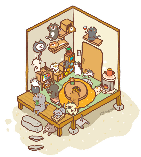 ネコの日 猫の住む家