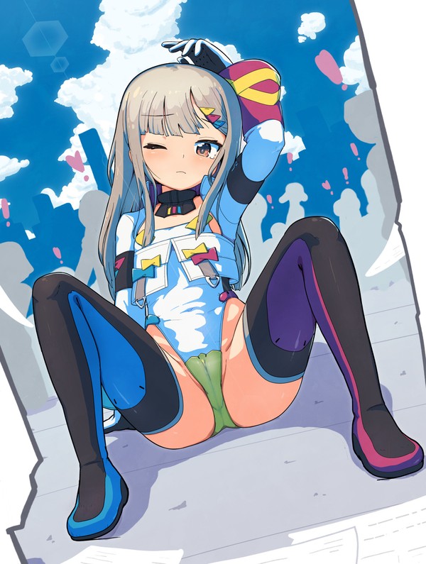 【Skeb】転んだ明瑠ちゃん