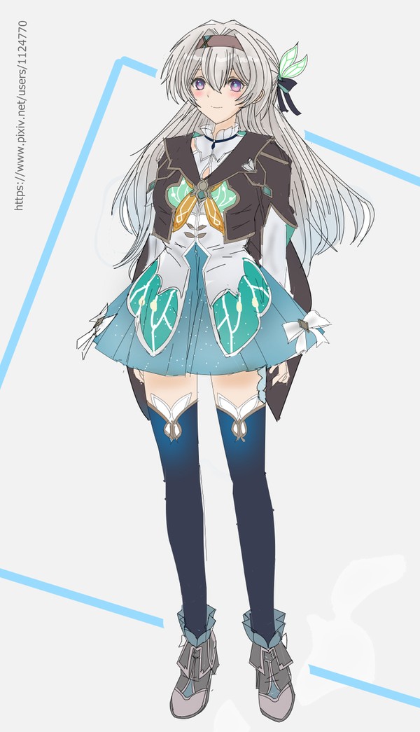 ホタル練習絵。