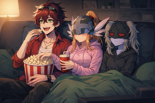 A quiet movie night?