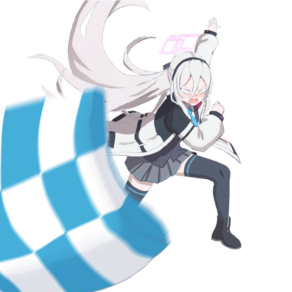 ケイは ぜんりょくで クッションを なげた!