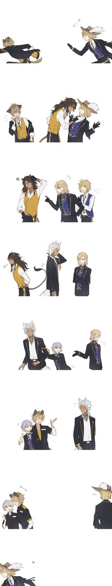 【ツイステ】サバクロとポムフィ