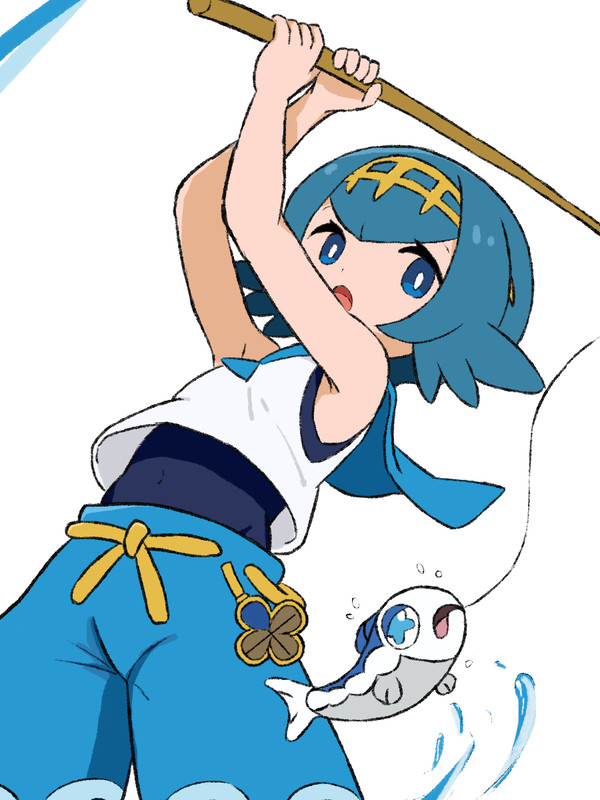 スイレンとヨワシ(ポケモン)