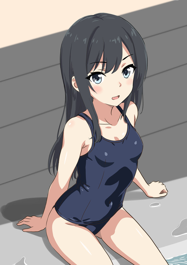 朝潮ちゃん　スク水