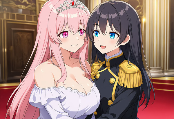 スフィ、クララ(アニメ塗り)
