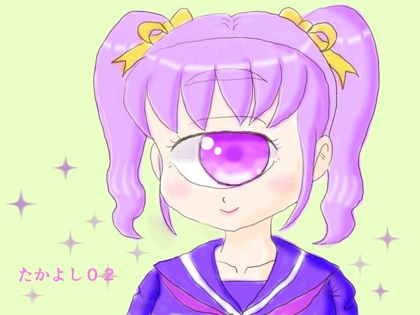 単眼の日・今日のゆかりちゃん