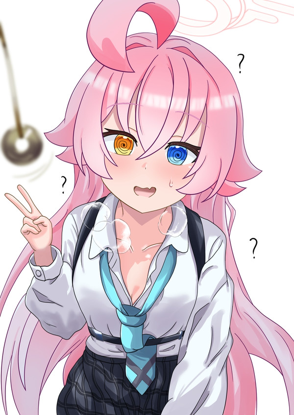 催眠術にかかってしまったホシノ