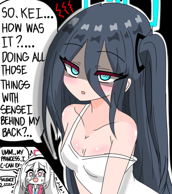 Arisu questioning Kei