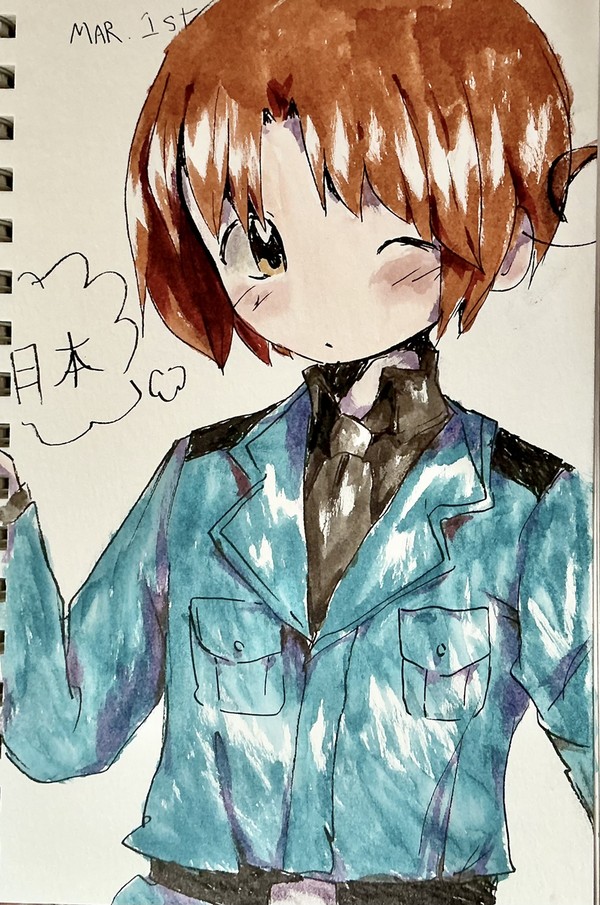 Hetalia italia and itapan