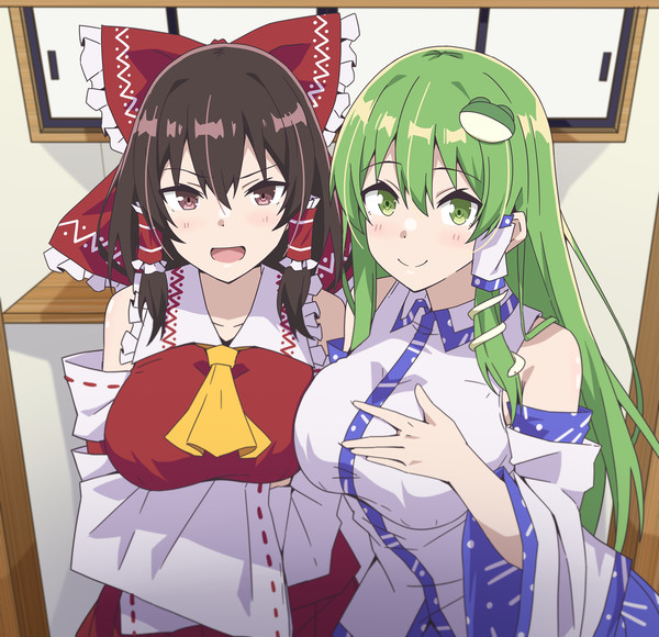 霊夢と早苗