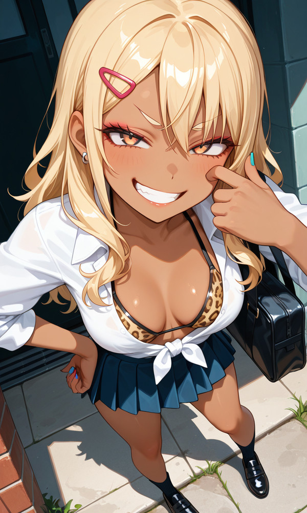 メスガキ褐色ギャル