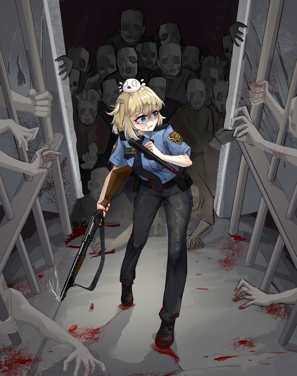 M1897浣熊市警服