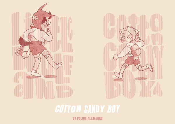 Cotton candy boy!