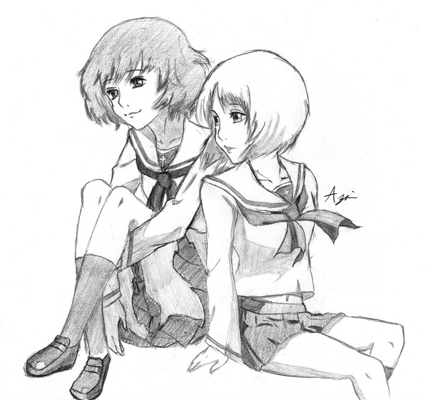 西住みほ&秋山優花里